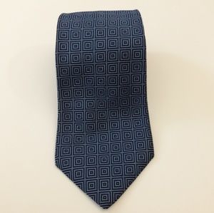 Brooks Brothers Mens All Silk Blue Necktie